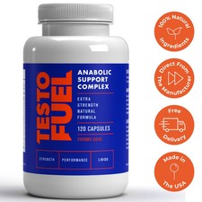 TestoFuel - #1 Best Testosterone Supplement - Testosterone Booster for Men