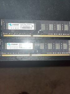 TXRUI PC3-12800 16 GB (2x8GB) DIMM 1600 MHz DDR3 RAM Memory 