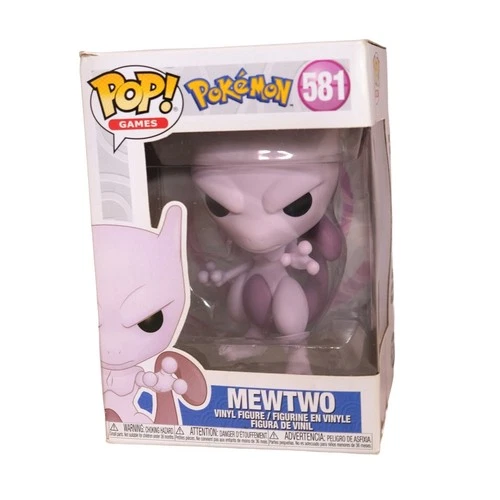 New ListingFunko Pop Games Pokemon Mewtwo 581 Vinyl Figure Collectible In Original Box