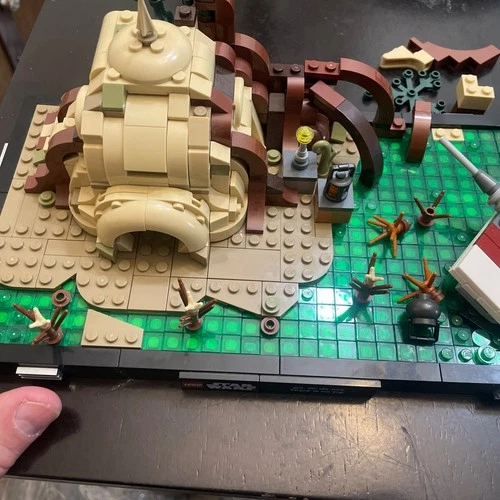 LEGO Star Wars: Dagobah Jedi Training Diorama (75330) 85 Percent Complete