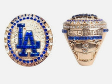 Freddie Freeman 2024 World Series Player Ring 2025 Dodgers