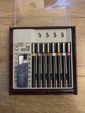 Set of 8 Rotring isograph pen set