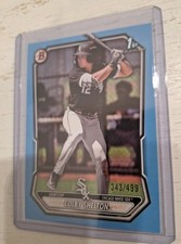 2026 Bowman Blue Paper /499 Colby Shelton