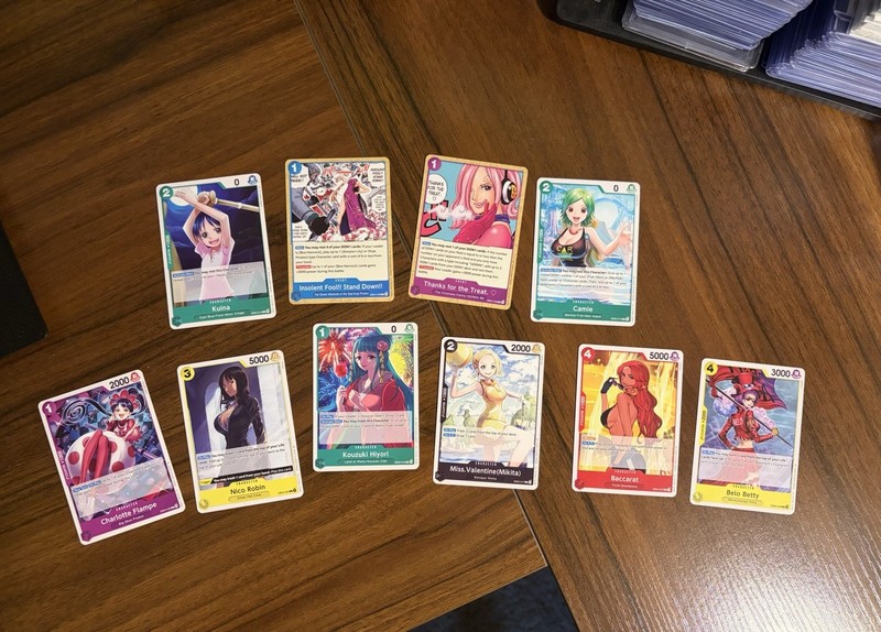 One Piece Card Game EB03 Heroines Edition 10-card Common Lot (English)
