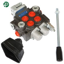 High Quality 2 Spool 11 GPM Hydraulic Control Valve Double Acting 3600 PSI US