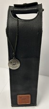 Will Leather Goods Single Wine Case - Black L...