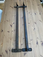 Pair Vintage 3ft 6in Bed Frame Brackets Headboard Single Rails like VONO