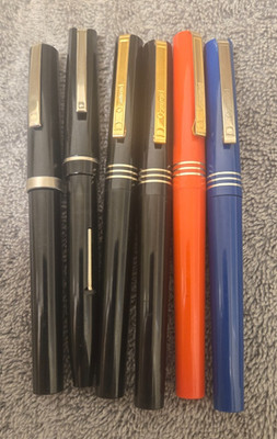 Osmiroid Fountain Pens Lot Of 6