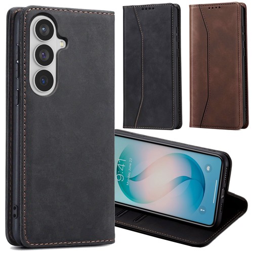 For Samsung Galaxy S26 / S26 Plus Case Flip Leather Wallet Card Slot Phone Cover - $10.99