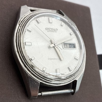 Seiko 6619-9050 Vintage Automatic Diashock Jumbo 38mm Sportsmatic