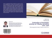 Evaluation Of Anxiolytic Activity On Tribulus Terrestris Linn. Leaf Taschenbuch