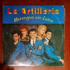 La ArtillerIa ‎– Merengue Sin Letra [1994] Vinyl LP Latin Merengue Evesol