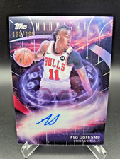 2025-26 Topps Midnight Ayo Dosunmu Stroke of Midnight Auto Twilight 136/199