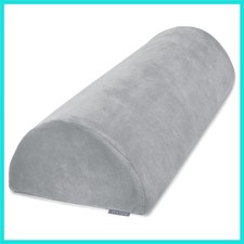 Knee Pillow for Back Sleeping, Memory Foam Bolster Pillow for Legs, Under Kne...