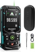 MiLESEEY S50 Green-Beam Laser Measure Distance with 120m Measure Tool Metric/Imp