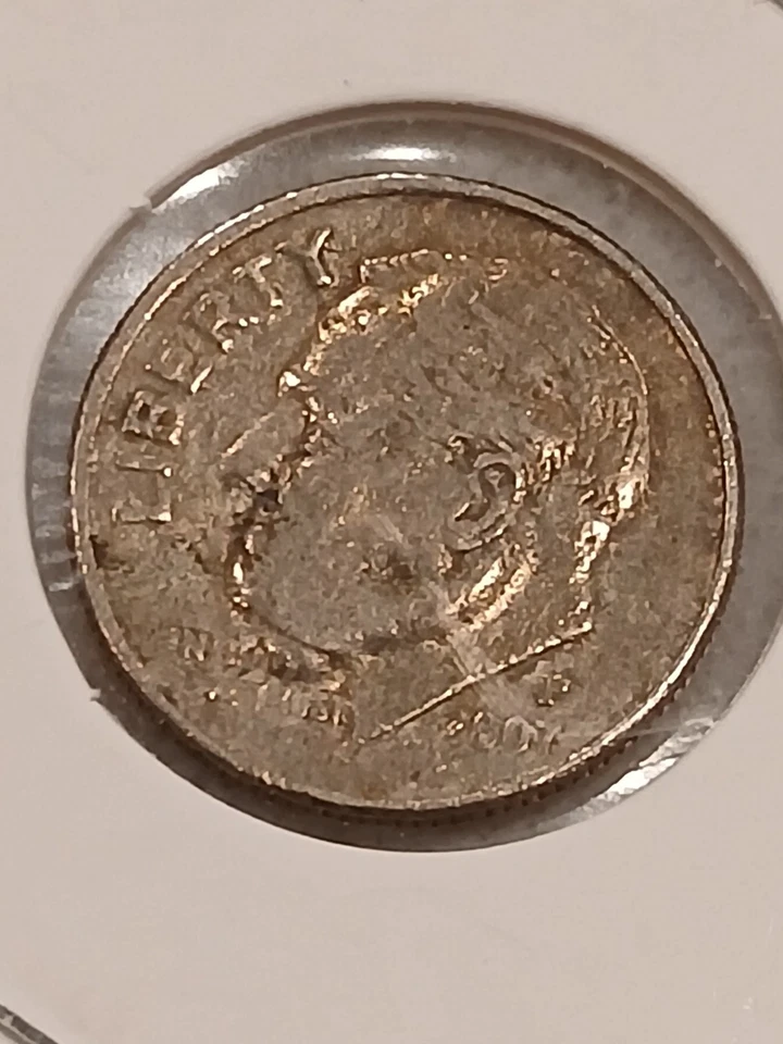 2007p Roosevelt Dime Error - Image 2 of 3