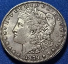 A 1879-S Choice High Grade Morgan Dollar. Beautiful Coin!!!