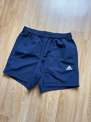 Adidas Sport Essentials Shorts Navy Blue Climalite Training Gym Running Swim M - Image 1 of 4