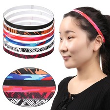 Yoga Running Outdoor Fitness Headband Sport Hair Band Anti-slip Elastic Sweatban