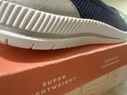 Easy Spirit Women's Slip-On Knit Flats Round Toe Cushioned Blue/Silver 9W — photo 4