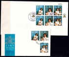 New Zealand Health Stamps. Princess Diana. FDC / Cover's.  1985. Pmk. #667
