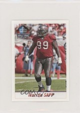 2013 Panini NFL Sticker Collection Warren Sapp #466 HOF mh0