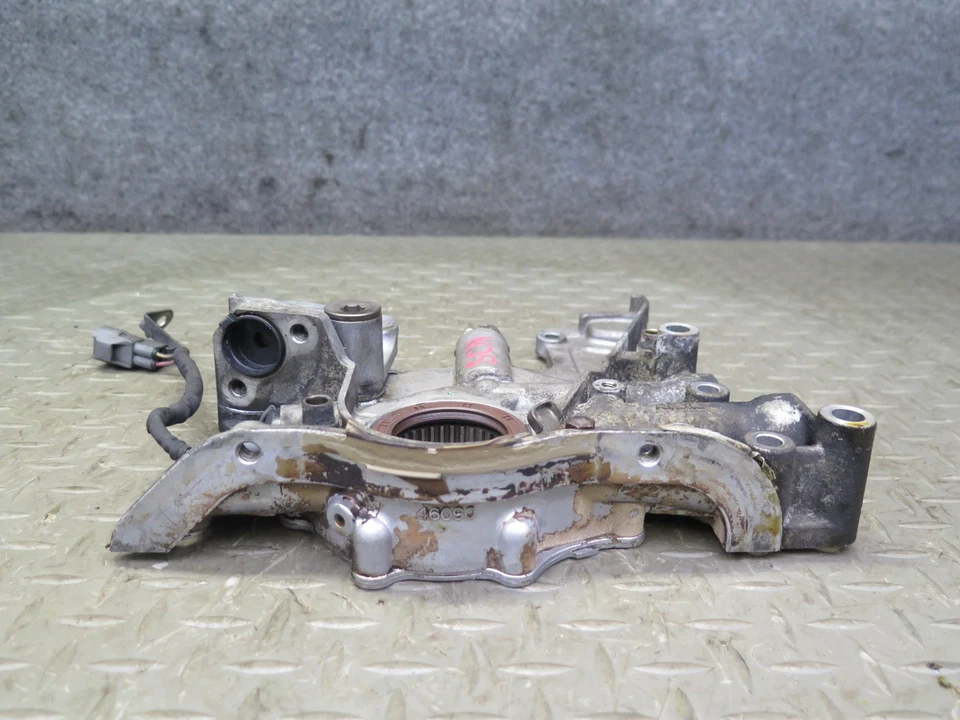 96-00 LEXUS GS300 SC300 3.0L 2JZGE ENGINE OIL PUMP W HOUSING OEM - Image 3 of 4