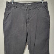 Carhartt Rugged Flex Canvas Work Pants Men's Relaxed Fit Utility Pocket Sz 40x30