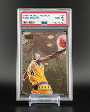 1996-97 Skybox Premium - Kobe Bryant #55 (Rookie Card) PSA 10. rookie card picture
