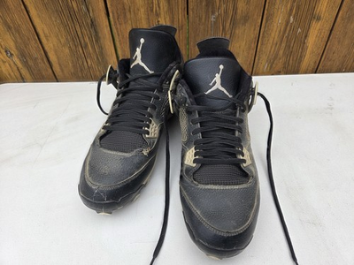 #ad Jordan Air Jordan 4 MCS Shoes Mens Size 11 Black Baseball Cleats 807709 010 $42.49