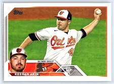 2023 Topps #617 Keegan Akin - Baltimore Orioles