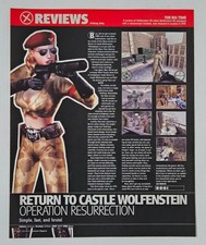 Image of Return to Castle Wolfenstein Operation Resurrection Official PS2 Magazine 2003