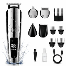 Beard Trimmer for Men, 5-in-1 Hair Clippers G...