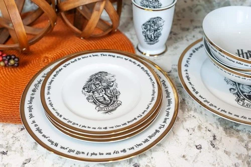 Hogwarts House Logos Dinnerware
