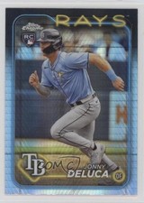 2024 Topps Chrome Prism Refractor Jonny Deluca #163 13in