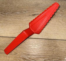 Tupperware Cut n Serve Pie  Cake Pastry Server Serrated Red Orange 1228