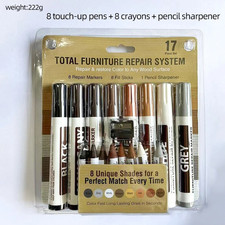 1set Furniture Touch Up Repair Kit Wood Scratch Marker  Filler Sticks - NEW