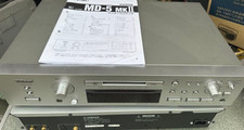 TEAC MD-5 MK II MiniDisc deck MD deck Silver with Accessories Rare Used Japan