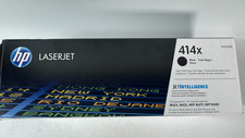 Genuine HP 414X W2020X Black High Yield LaserJet Toner Cartridge open box