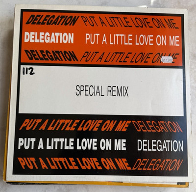 Delegation   Put A Little Love On Me (Special Remix) - 12'' Maxi Vinyl - Rare!