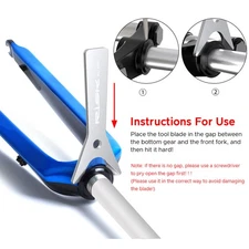 Fiets Bovenste Onderste Kom Headset Cup Removal Tool Universele Bike Head QQWT