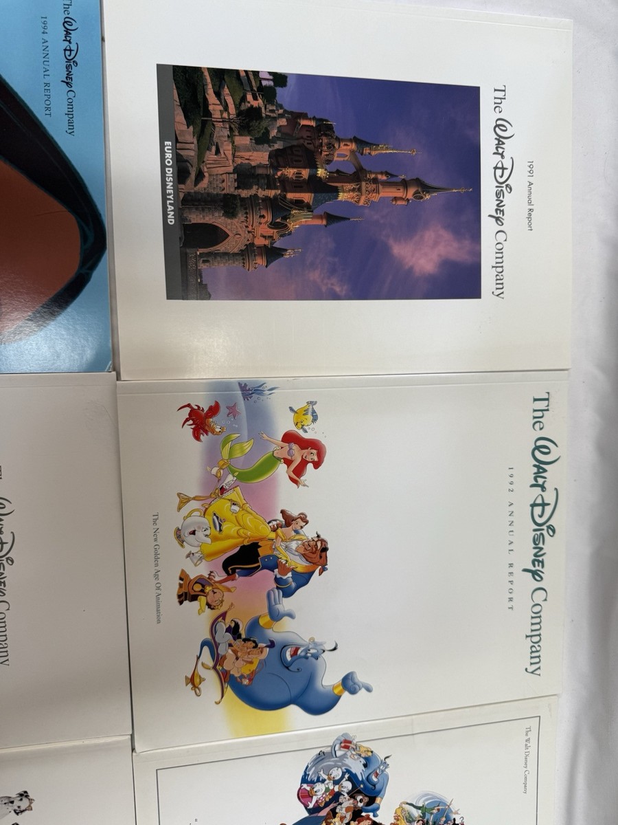 The Walt Disney Company 1991, 92, 93, 94, 95 , and 96 | eBay