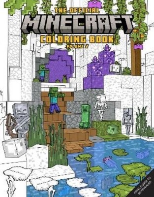 Insight Editions The Official Minecraft Coloring Book, Volume 2 (Taschenbuch)
