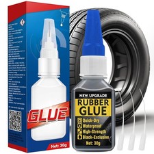Rubber Glues, Waterproof Rubber Cement, for Tires, Boots, Belts, DIY Craft UK