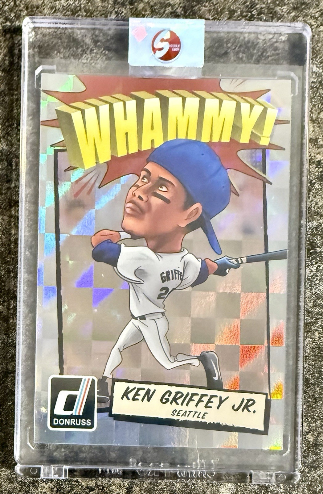2017 Panini Donruss Whammy Ken Griffey Jr #W2 SSP Seattle Mariners HOF MLB