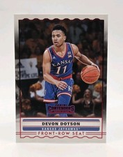 2020 Panini Contenders Draft Picks Front Row Seats Red Devon Dotson #SS-30