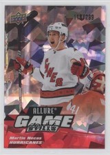 2022-23 Upper Deck Allure Game Stills Red 118/299 Martin Necas #GS-8 1d2e