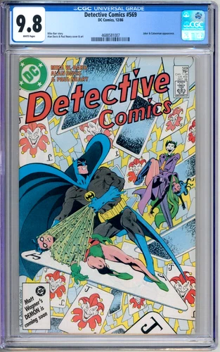 Detective Comics 589 CGC Graded 9.8 NM/MT Joker DC Comics 1988