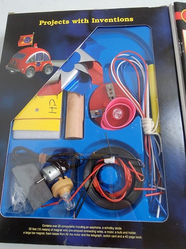 ScienceWiz Inventions Hands On Crafting Kit for Kids Electric Motors Light Bulb - Picture 4 of 10