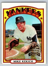 1972 TOPPS BASEBALL BUYBACK 138 MIKE KEKICH